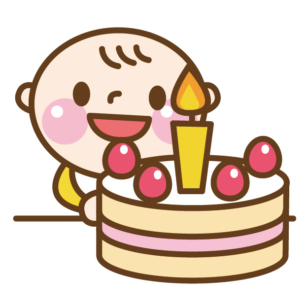 赤ちゃん 誕生日 ケーキ
